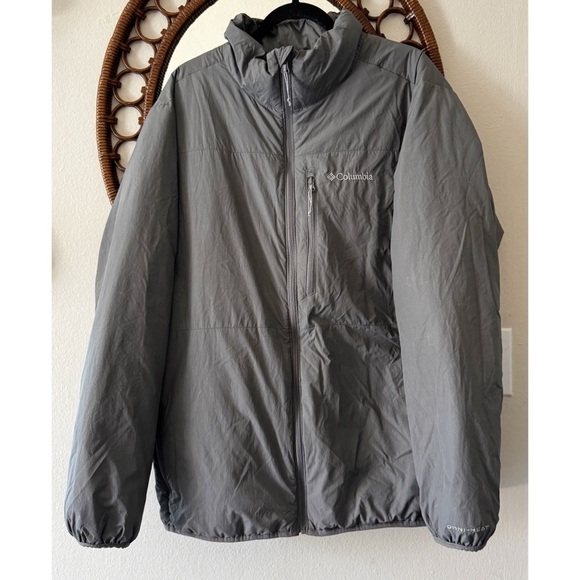 Columbia Mens omni heat gray insulated jacket size L - Picture 1 of 9